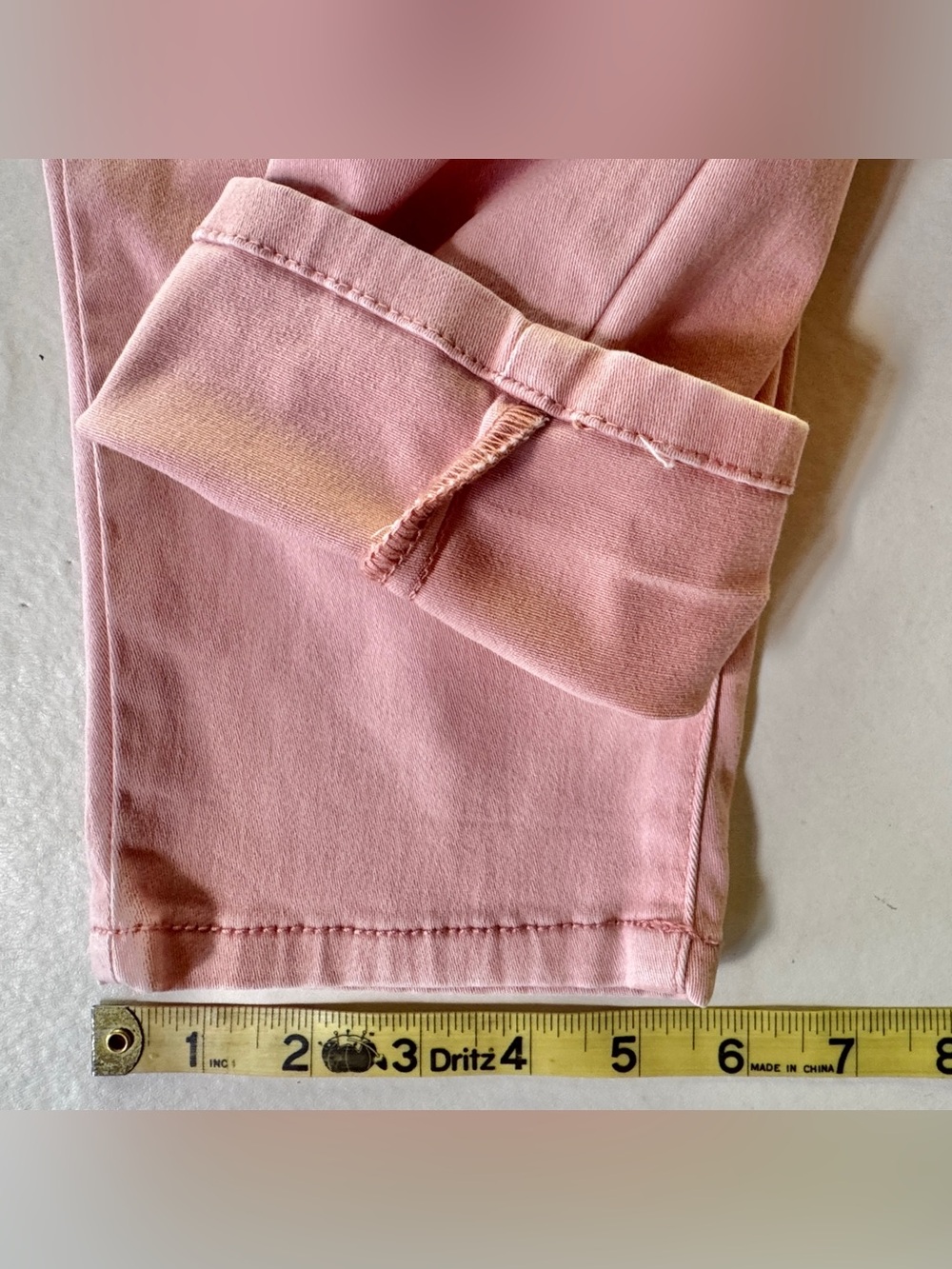 Cabi Style #224 Blush Nectar Pink Mid-Rise Skinny Jeans Size 6 - Picture 10 of 16